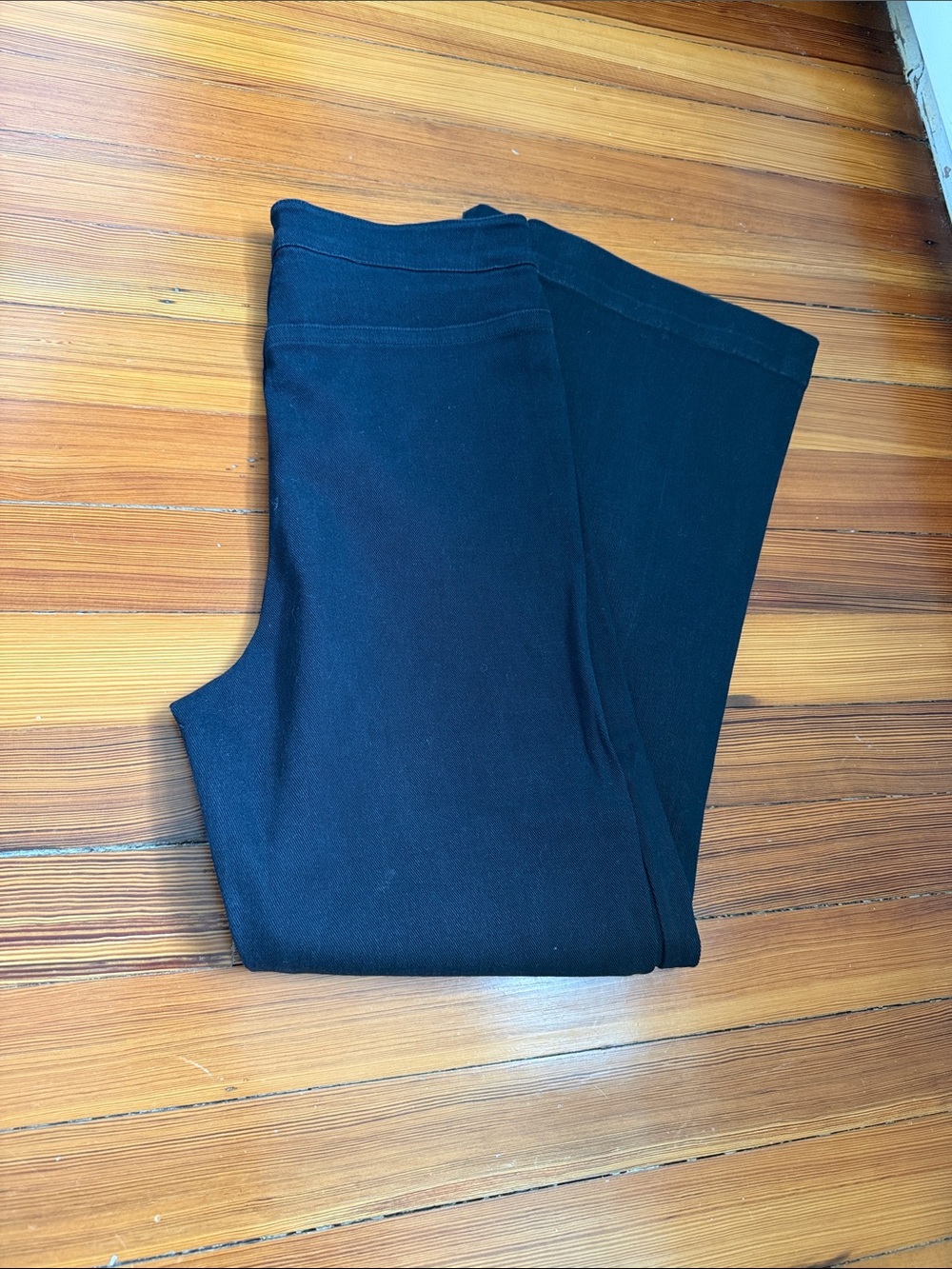 SOLD OUT Julia Amory Black Bell twill pants
